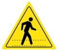 Pedestrian Walkway Sign