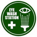Eye Wash Station Sign