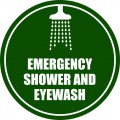 Emergency Show and Eyewash Sign