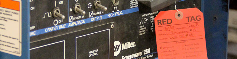 5S Red Tag area 5S Red Tag